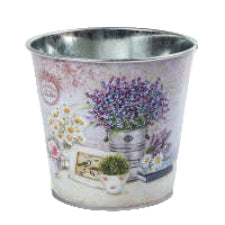 Metal Pot Cover Flower