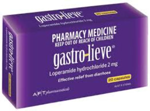 GastroLieve Loperamide Hcl 2mg 20s