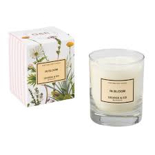 George & Edi Perfumed Soy Candle In Bloom 200g