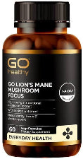 GO Lions Mane Mushrm Focus VCaps 60s