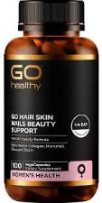 GO Hair/Skin/Nail Beauty Supplement 100vcap