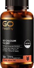 GO Calcium 1-A-Day Natural Source 60caps