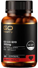 GO COQ10 300mg + VitD 30caps