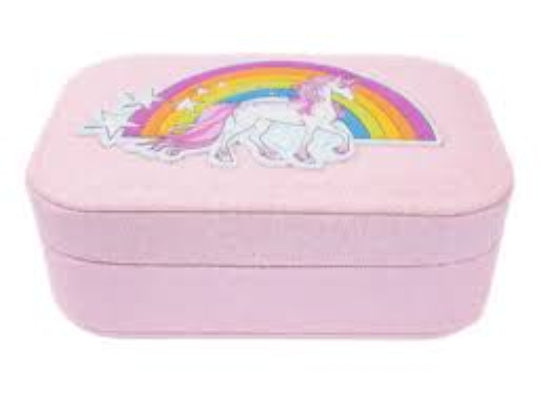 Great Pretenders Unicorn Jewellery Box Pink