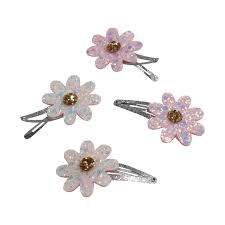 MAE 40-3123 One Touch Clips Glitter Daisy 4