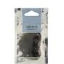 MAE 40-2801DB Bun Net Dark Brown 4 pack