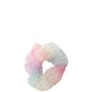 MAE 40-3225 Mini By Mae Elastic Scrunchie Rainbow