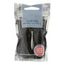 MAE 40-2205BK Elastic S&G Black 12 pack