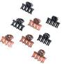 MAE 40-2400 Claw Grip Black & Tortoiseshell 8 pack