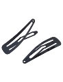 MAE 40-2135 One Touch Clips 8cm Black 2 pack