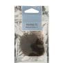 MAE 40-2800MB Hair Net Med Brown 3 pack