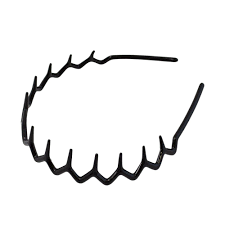 MAE 40-2305B Headband Teeth Black
