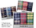 Handkerchiefs Mens Asst Check Print 3pk