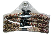 Coat Hangers Leopard Print 4Pk