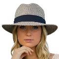 Unisex Fedora Hat - Caramel Mix