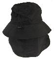 Kids Bucket Hat with flap 52cm Olive