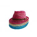 Claro Fedora Twisted Paper Turquoise
