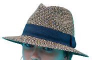 Unisex Fedora 60 Sun Hat Caramel L-XL