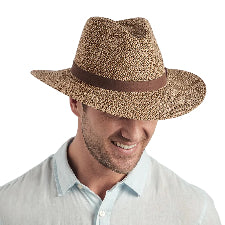 Hat - Fedora Outback Lightweight Chocolate 60cm