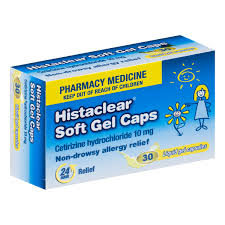 Histaclear 10mg Soft Gel Caps 30s