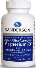 Sanderson Magnesium FX 1000 60tabs