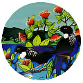 Jo May Round Trivet