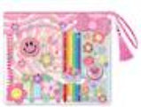 HOT FOCUS Coloring Journal Happy