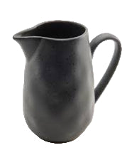 Mica Stoneware Jug Black