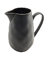 Mica Stoneware Jug Black
