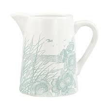 Nibble Kate Heiss Jug Ceramic Baby Blue