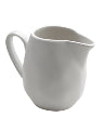 Mica Stoneware Creamer White
