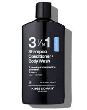 KDM 3 In 1 Shampoo Conditioner & Body Wash 375ml