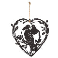 NZ Native Hanging  Heart Kereru