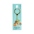 Parrs On Portage Keyring Metal Kiwi on Moped