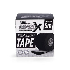 USL Premium 3NS Kinesology Tape Black 5cmx5m