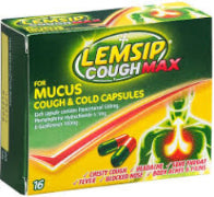 Lemsip Max Mucus Cough & Cold 16caps