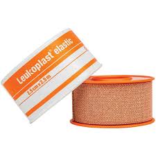 Leukoplast Elastic 2.5cm x 2.5m roll