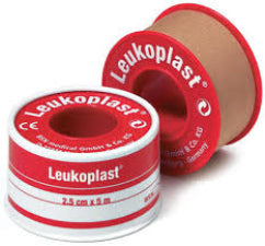 Leukoplast Tape Standard 2.5cm x 5m roll