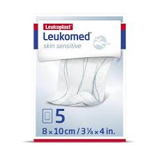 BSN Leukomed Skin Sensitive 8x10cm 5pk