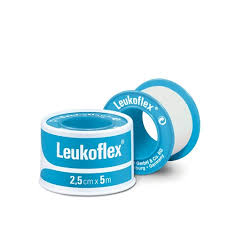 Leukoflex Hypoallergenic 2.5cm x 5m roll