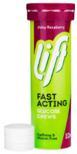 Lift Glucotabs Raspberry 10s