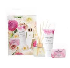 Linden Leaves In Bloom Amber Fig Hand & Home 3pc Gift Set