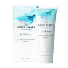 Linden Leaves In Bloom Nourishing Hand Cream Aqua Lily 100ml