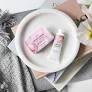 Linden Leaves In Bloom Hand Cream & Cleansing Bar Set Pink Petal