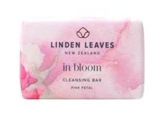 Linden Leaves In Bloom Cleansing Bar Pink Petal 100g