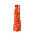 Living Light Candle P&B Icicle Candle Orange Mini