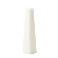 Living Light Candle P&B Icicle Candle(White)Pinot Blanc Petite