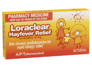 Loraclear Hayfever 10mg 30 tabs