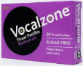 VOCALZONE Throat Pastilles Sugar Free Blackcurrant 24s