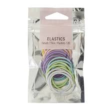 MAE 40-3201AP Elastic Pastels Small 20 pack